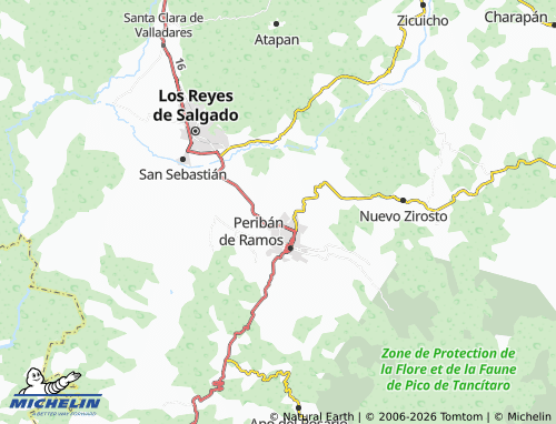 Mapa MICHELIN Huerta de Mangos - ViaMichelin
