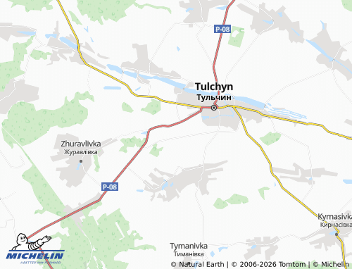 Mappa MICHELIN Khmelnytske - ViaMichelin