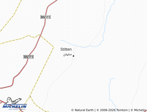 Mappa MICHELIN Steetan - ViaMichelin