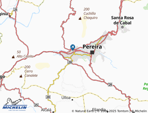 MICHELIN Los Pinos map - ViaMichelin