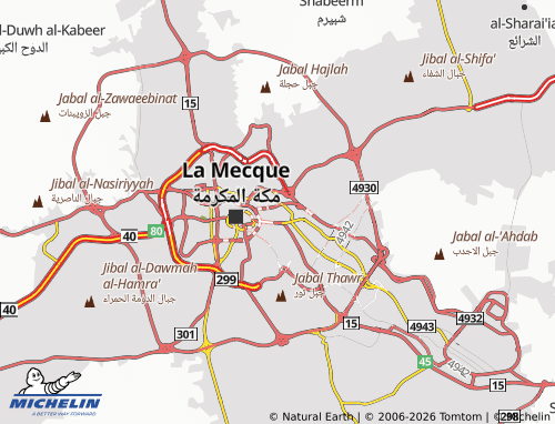Carte MICHELIN al-Rawdah - ViaMichelin