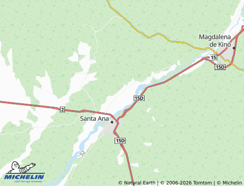 Mappa MICHELIN Santa Martha - ViaMichelin
