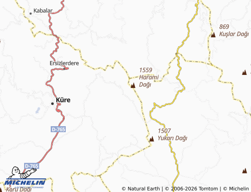 Mappa MICHELIN Güney - ViaMichelin