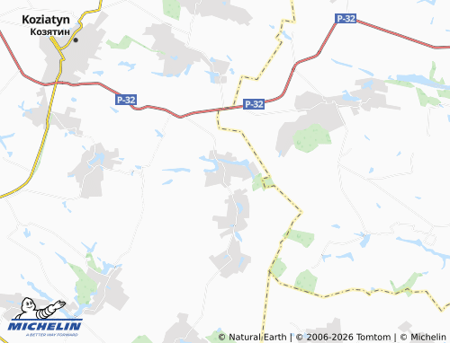 Mappa MICHELIN Zhurbyntsi - ViaMichelin