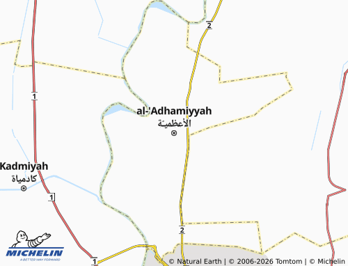 Carte MICHELIN al-'Adhamiyyah - ViaMichelin