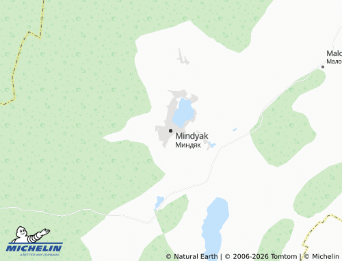 MICHELIN-Landkarte Mindyak - ViaMichelin