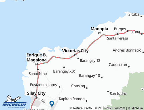 MICHELIN-Landkarte Barangay XIII - ViaMichelin