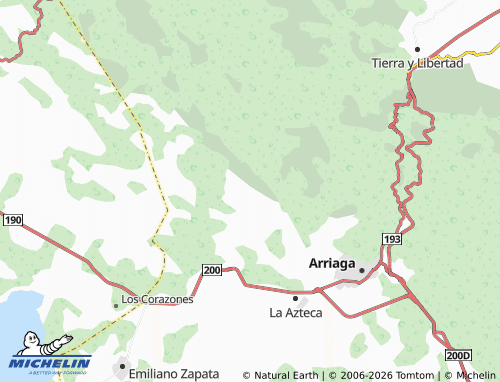 Mappa MICHELIN Ejido Lázaro Cárdenas - ViaMichelin