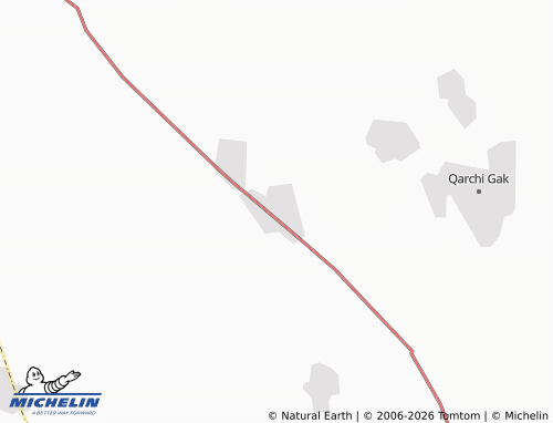 Mappa MICHELIN Taghan Aregh - ViaMichelin
