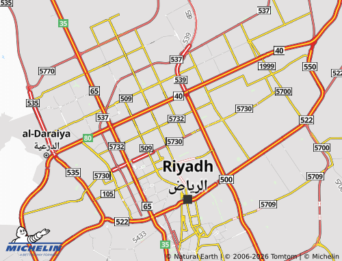 MICHELIN Al Nuzha map - ViaMichelin