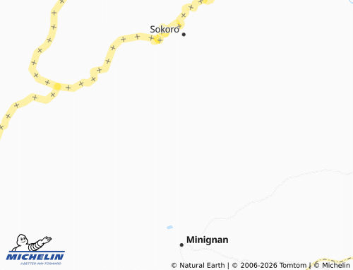 MICHELIN-Landkarte Guenzou - ViaMichelin