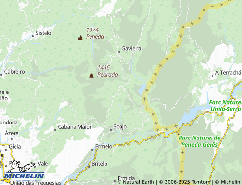 Mapa MICHELIN Adrão - ViaMichelin