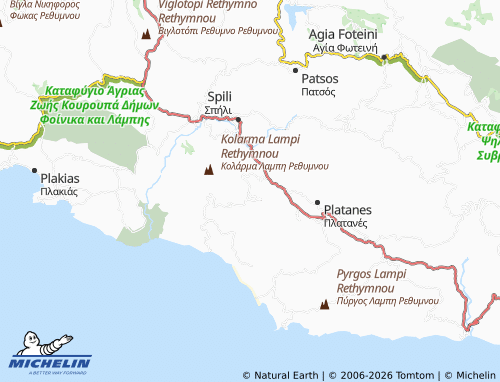 Mapa MICHELIN Vatos - ViaMichelin