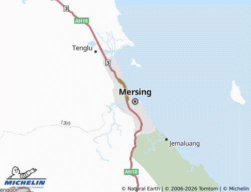 MICHELIN-Landkarte Taman Samudera - ViaMichelin