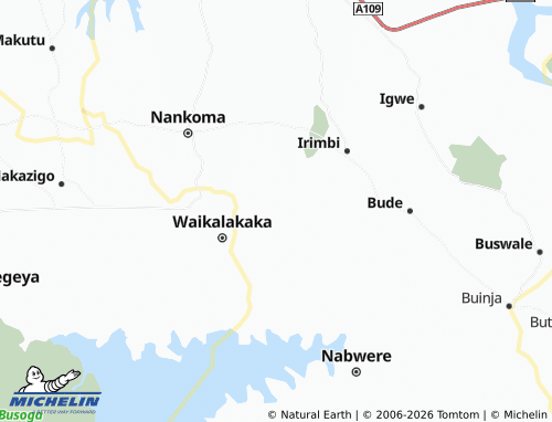 MICHELIN Sakabusolo map - ViaMichelin