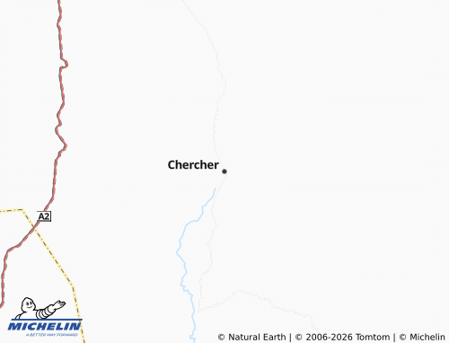 Kaart MICHELIN Chercher - ViaMichelin