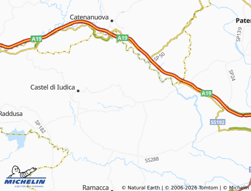 MICHELIN Franchetto map - ViaMichelin