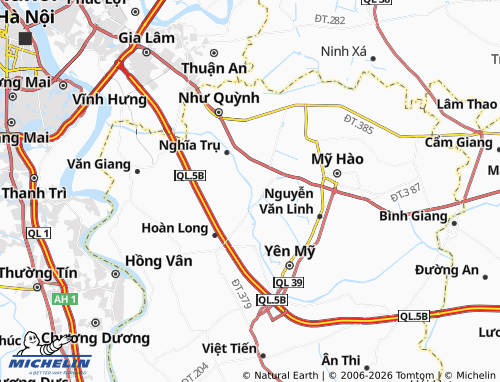 Mappa MICHELIN Vĩnh Khúc - ViaMichelin