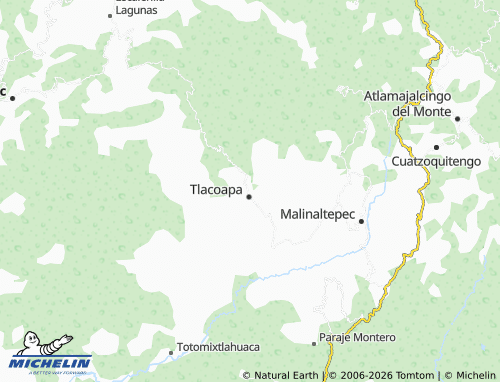 Kaart MICHELIN Entre Dos Ríos - ViaMichelin