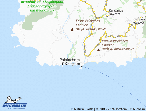 Carte MICHELIN Agia Triada - ViaMichelin