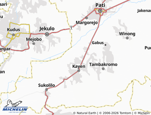 MICHELIN Talun map - ViaMichelin