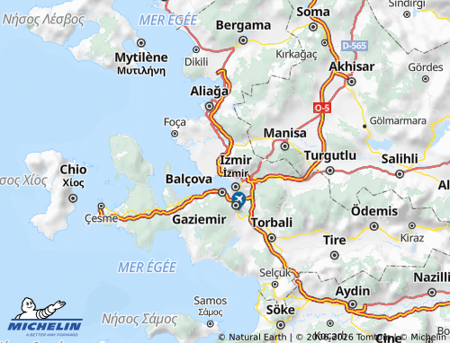 Kaart MICHELIN Çiğli - ViaMichelin