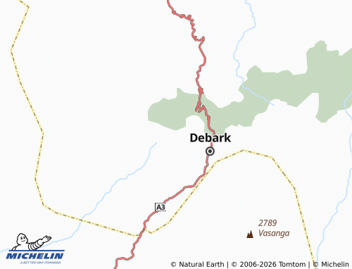 Mappa MICHELIN Zebena - ViaMichelin