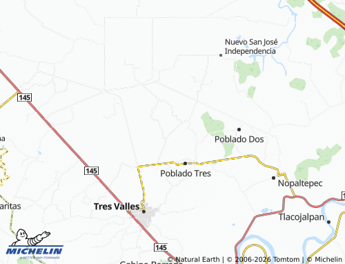 Mapa MICHELIN Zapote Reforma - ViaMichelin