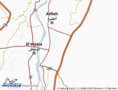 Mappa MICHELIN Masjid Mousa - ViaMichelin