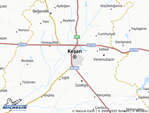 Carte MICHELIN Büyük Cami - ViaMichelin