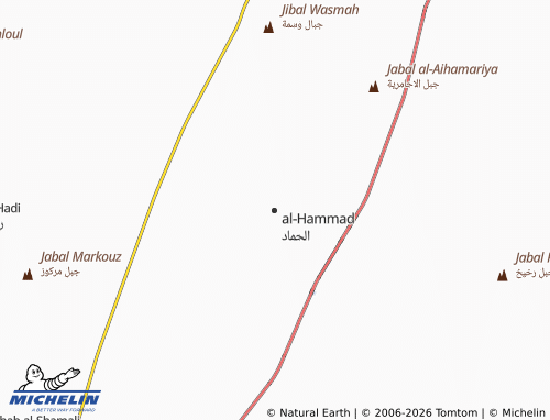 Carte MICHELIN al-Hammad - ViaMichelin
