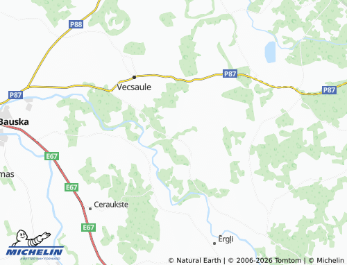 Mapa MICHELIN Zvaigzne - ViaMichelin