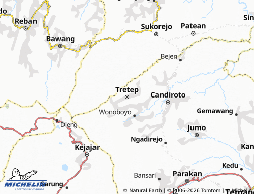 Mapa MICHELIN Tretep - ViaMichelin