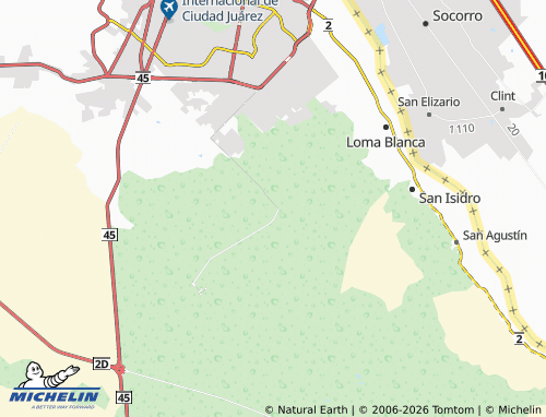 Mappa MICHELIN Misiones de Creel - ViaMichelin