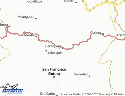 Mappa MICHELIN Cacaopera - ViaMichelin