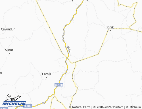 MICHELIN Karamusa map - ViaMichelin