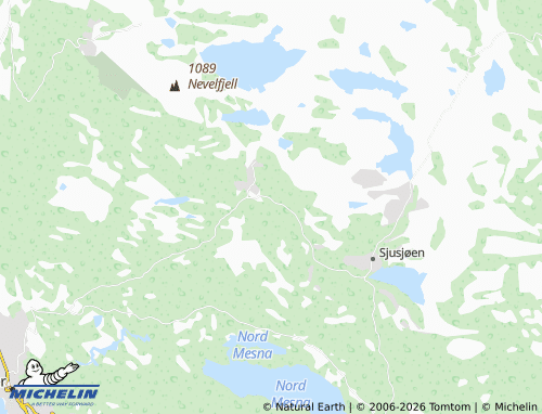 Carte MICHELIN Bårdsengsetra - ViaMichelin