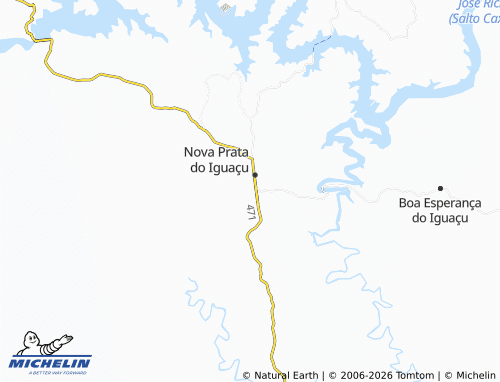 Mappa MICHELIN Cristo Redentor - ViaMichelin