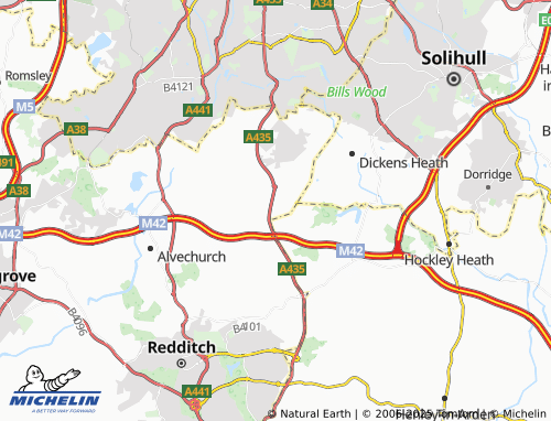 MICHELIN Inkford map - ViaMichelin