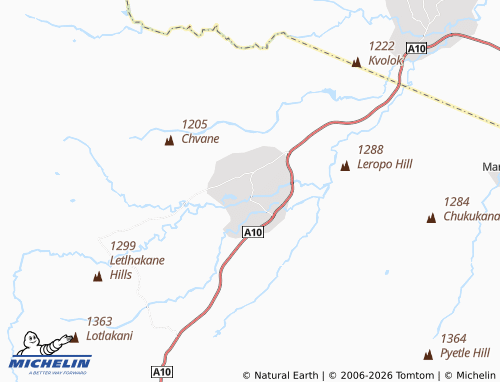 Mapa MICHELIN Mosopo - ViaMichelin