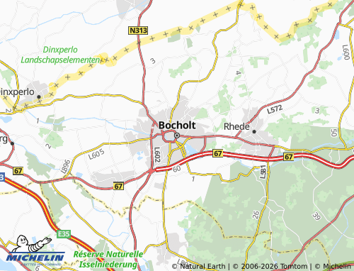 MICHELIN Bocholt map - ViaMichelin