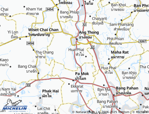 MICHELIN Phosa map - ViaMichelin