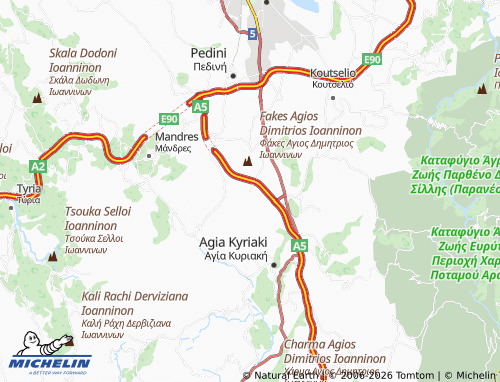 Carte MICHELIN Episkopiko - ViaMichelin