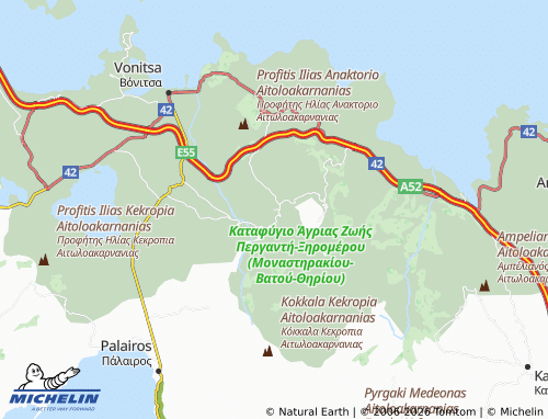 MICHELIN Korpi map - ViaMichelin