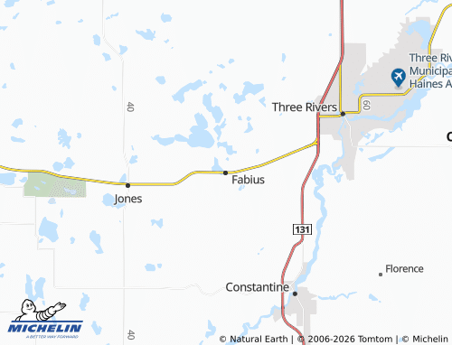 Mapa MICHELIN Fabius - ViaMichelin