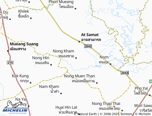 MICHELIN-Landkarte Nong Kham - ViaMichelin