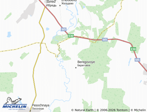 MICHELIN Prudki map - ViaMichelin