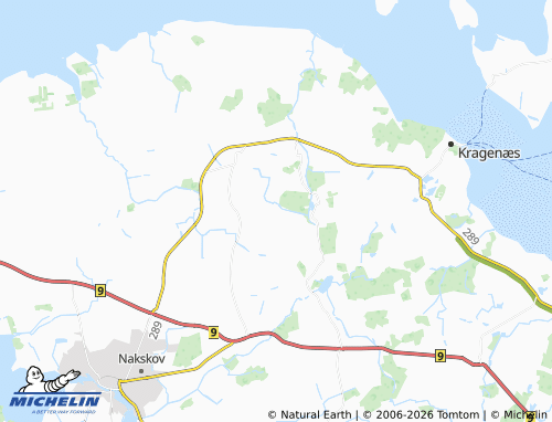 Mappa MICHELIN Bøgeskov - ViaMichelin