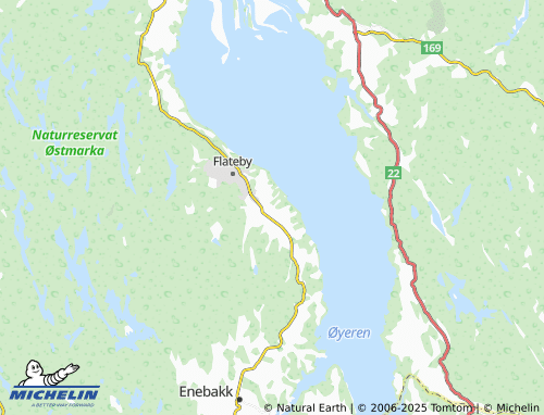 MICHELIN Blinderen map - ViaMichelin