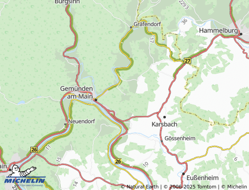 MICHELIN Reichenbuch map - ViaMichelin